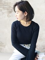 ヘアーアンジェ 南矢野目店(Hair ange)&nbsp;【イルミナカラー×髪質改善TR】耳かけショートスタイル