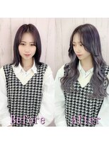 エクステ専門店あるじゃんすー 小倉店&nbsp;アメジストパープル#シールエクステ#ヨシンモリ#小倉