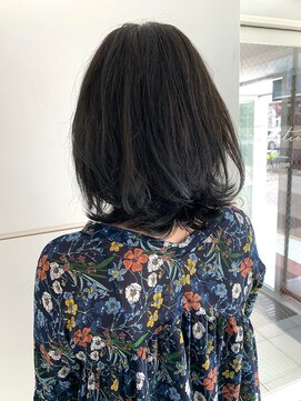ヘアーロギア 栄店(hair LOGiA) ★hair LOGiA★　ダークグレージュ　ソフトウルフ