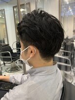 エスカーラ 表参道(THE ESCALA) @m_ayu/かき上げヘア/サイドパート/メンズ48