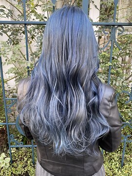 プルメリアドット(Plumeria.) Blue × PLATINUM