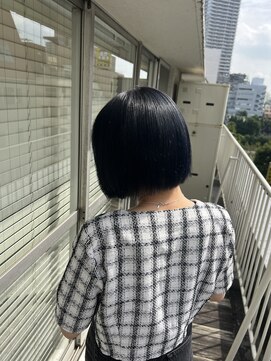 アジールヘア 池袋東口店(agir hair) ダークネイビー池袋池袋東口サンシャイン通り
