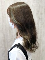 テトテ 門戸厄神店(tetote)&nbsp;フェイスフレーミング×ブルーグレージュ