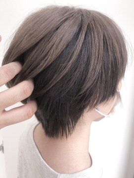 ジーナ セントラル銀座(Zina) ひし形シルエット＊ショートヘア＊ショコラ【ZinaCENTRAL】