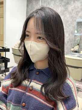 フォンド 津田沼(fond.) 韓国ヘア×ソフトグレージュ【 梅木 潤 】指名可能 ◎