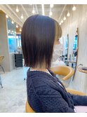 人気の切りっぱなしボブ☆イメチェン【久保田夢美】横浜