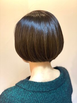 髪庵ゆかし ふんわりボブ