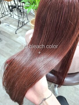 アンクラウド(an cloud) レッドブラウン/オレンジブラウン/ブリーチなしカラー