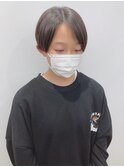 【松戸 岩口】伸ばし前髪刈り上げハンサムショート