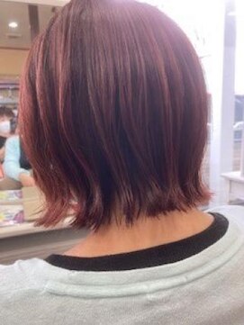 ヘアーメイクアオ(Hair make AO) 外ハネくびれボブ