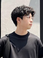 アメリラブ(ameri love)&nbsp;ニュアンスパーマメンズセンターパート