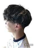 フロント重ためメンズカット