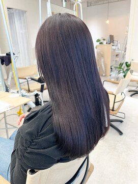 フルールバイアヴァンスクロス(Flulu by avance. cross) 艶髪ラベンダーブラック