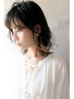 フィルドール(fild'or) 【ちょっとインパクト】インナーカラー × ミディアムレイヤー