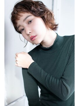 オーバーヘアー 所沢店(over hair) 【over hair】 大人可愛いショートスタイル