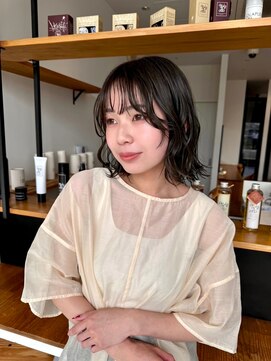 メルト(melt) #ニュアンスパーマ　#顔まわりレイヤー