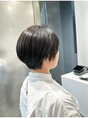<オバマ>乾かすだけでまとまる◎丸みのあるナチュラルショート