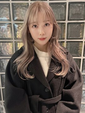 ペレ 梅田(PELE) 前髪/アンブレラカラー/こなれミディ/イメチェン/ウェーブパーマ