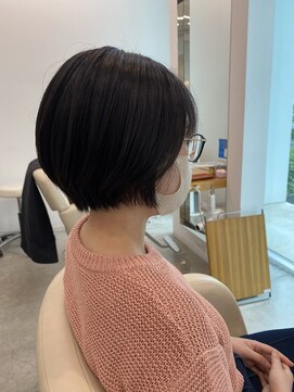 カッツ 笠岡店(CUT S) 黒髪ショートボブ