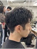 スパイキーショート/ジェットモヒカン/ショートバング/men's