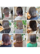 【ナチュラルカラー　柔らかいベージュ、透明感カラー支持率No.1】店長　宮川