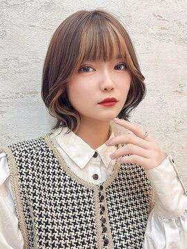 ロンドローズ 名古屋(Lond damaskRose) ダブルカラー ブリーチ 名駅 韓国 ボブ 髪質改善 縮毛矯正163