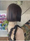 秋にピッタリ！ショートボブ！