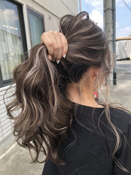 テテ(TETE)の写真/【心斎橋/長堀橋】ダメージレスで艶やかなカラーの仕上がりが大好評◎白髪が気になり始めた方にもおすすめ*