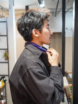 バント 神田(BANTO) メンズ毛先パーマ メンズヘア BANTO 神田