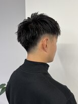 ノウハウ キョウト(KNOWHOW kyoto)&nbsp;ナチュラルフェード/ツーブロックスタイル/メンズヘア