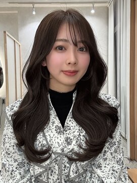 ジーナ 銀座(Zina) ナチュラルくびれヘア／韓国風レイヤーカット／ワンホンヘア