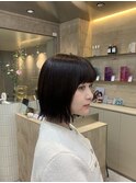 イメチェン小顔似合わせ外はねボブ[ワイドバング/韓国]