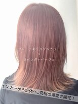 サラジュ 仁川店(SARAJU)&nbsp;【Wカラー特化】森山担当　ブリーチあり×ラベンダーベージュ