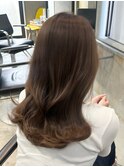 船橋/くすみベージュ/細めハイライト