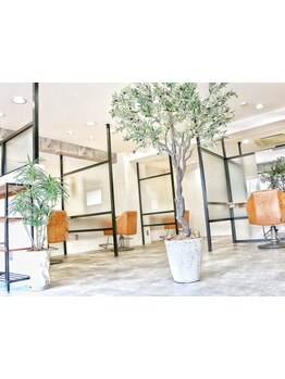 全席半個室こだわりの空間でゆったりと過ごせる★深海をイメージしたシャンプールームもあり・・・♪