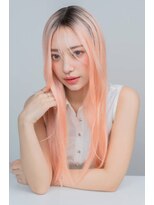 ザスカイ(THE SKY)&nbsp;ハイトーン/コーラルピンク/ロング