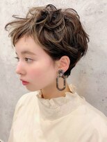 ソト 銀座(soto.)&nbsp;ベリーショート /暗めカラー/グランマッシュ/デザインカラー