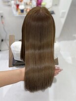 ハピネス 梅田茶屋町店(HAPPINESS)&nbsp;韓国風/レイヤーカット/顔周り/顔まわり/髪質改善/ベージュ