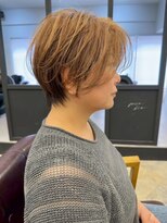 ジュベ 別府店(juve.)&nbsp;別府ショートボブ顔まわりレイヤーカット髪質改善カラー30代