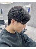簡単に出来る毛流れニュアンスパーマ/メンズパーマ