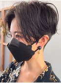 【SHARON原宿】センターパート×刈り上げ