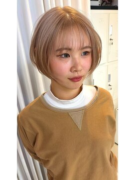 ボックスミコ(Box mico.) ブリーチ一回でできる☆ミルクティーベージュ