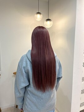 リル 新浜店(LiL) 深めモーブピンクカラー葉田8