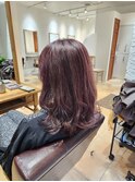 ボルドー　10代20代30代大人キレイ大人可愛い髪質改善