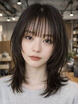 ノラジャーニー(NORA Journey)&nbsp;上田/ハッシュカットウルフカットレイヤーボブ顔周りレイヤー