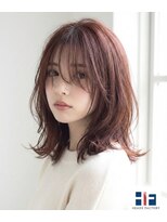 ヘッズセカンド(HEADS_2nd)&nbsp;【小顔効果】顔周りレイヤー×こなれニュアンスミディ