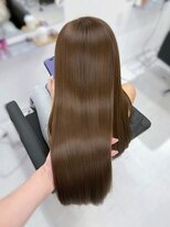 ハピネス 梅田茶屋町店(HAPPINESS)&nbsp;韓国風/レイヤーカット/顔周り/顔まわり/髪質改善/ベージュ