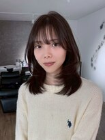 エトワ 中央店(etoi) 大分ハッシュカット胸上鎖骨下ミディアムレイヤースタイルかるめ