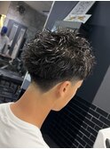メンズメンズカットブリーチパーマR