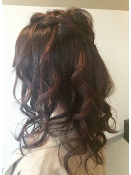 ラフィット(lafit) 春色パステルピンク ウォーターフォール仕上げ